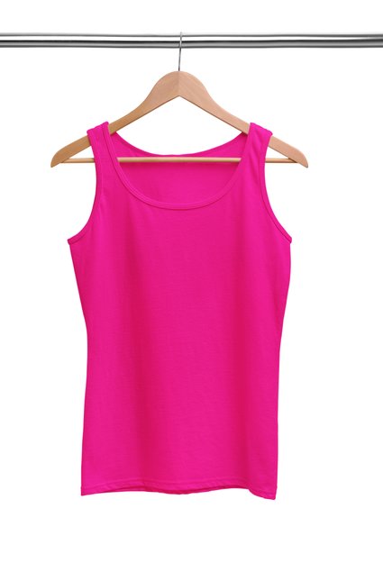 Regata Feminina 100 Algodão Rosa Pink